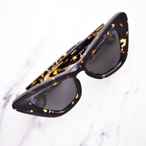 サングラス BURBERRY Woman Sunglasses Brown 0BE4422U 410687 Burberry BE4421U 410687 Sunglasses Women's Dark Havana/Dark