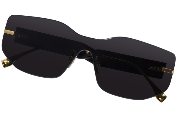 Fendi FE40066U 30A Sunglasses Women's Shiny Transparent
