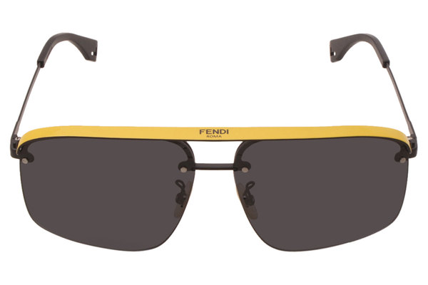 Fendi Sunglasses Women's FF-M0094/G/S 807/IR Black-Yellow