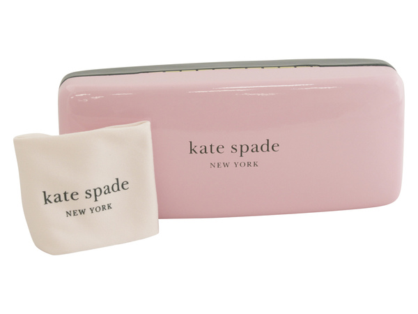 Kate Spade Adrie D51 Eyeglasses Women's Black/Blue Full Rim Square