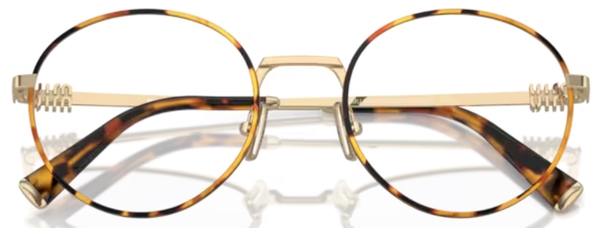【送料&関税込】Miu Miu 0mu 52xv 15u1o1 Oro Havana Glasses Miu Miu MU 52XV 15U1O1 Eyeglasses Women's Havana/Pale Gold