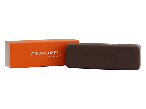 morel nomad eyeglasses case New With Cleaning Cloth. NEW!!!