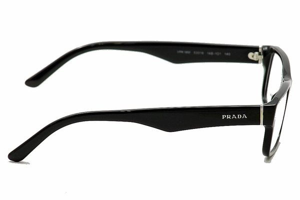 Prada Heritage PR 16MV 1AB-101 Eyeglasses Men's Black Full Rim 53-16 ...