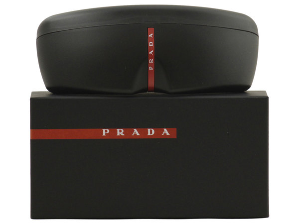 Prada Linea Rossa PS-04WS DG004Q Sunglasses Men's Black/Yellow Shield  39-137-130 