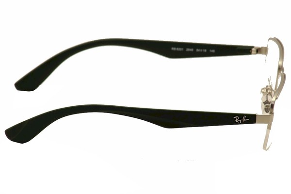Ray Ban Men s Eyeglasses RB6331 RB 6331 RayBan Half Rim Optical Frame EyeSpecs