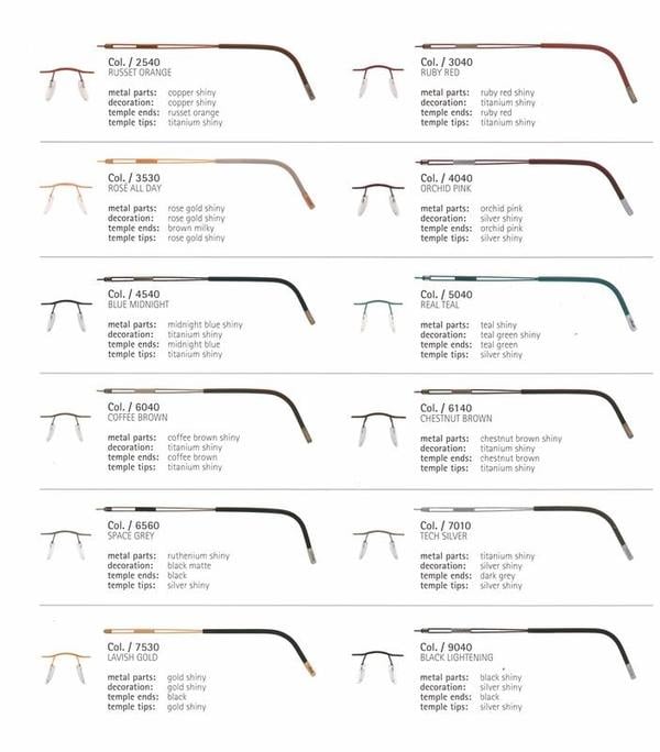 Silhouette Eyeglasses TNG Titan Next Generation Chassis 5521 Optical