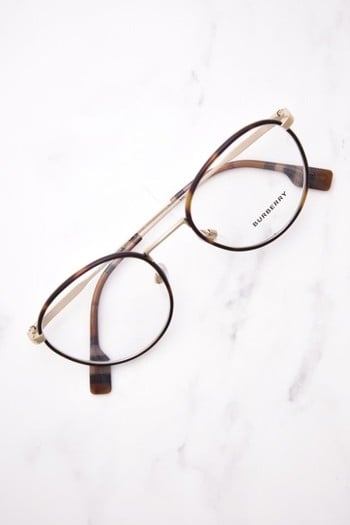メガネ Burberry Glasses BE1373 1005 l Frame Round Blue HUGO Burberry BE1373 HUGO Round Eyeglasses For Men