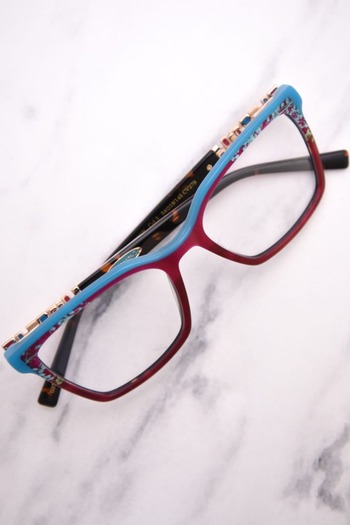 Coco Song Crying-Sky CV279 C1 Eyeglasses Women's Black Coco Song Crying-Sky CV279 C1 Eyeglasses Women's Black