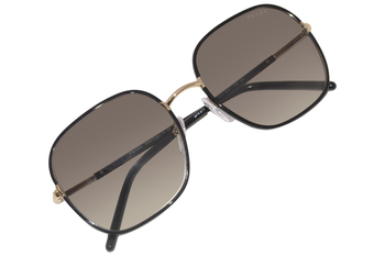 Prada PR-67XS 09G3D0 Sunglasses Women's Beige/White/Lt Brown