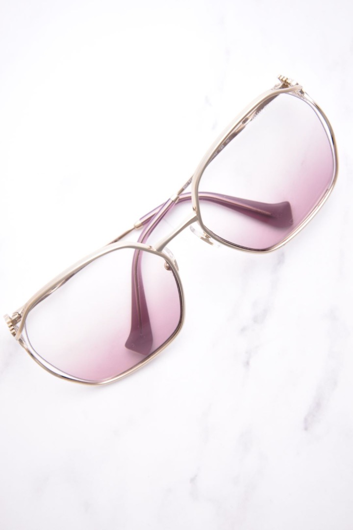 みゅうみゅう Miu Miu MU A50S L (69 - 15) with Yellow lenses and Gold