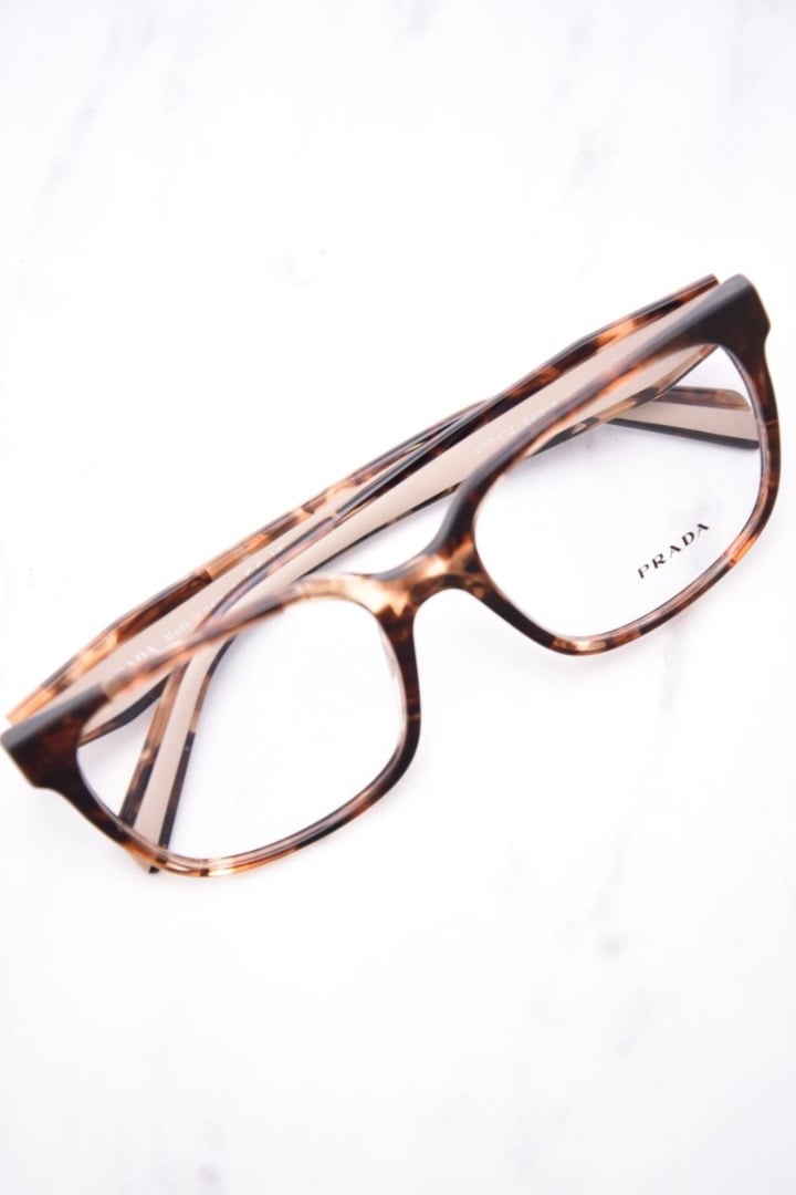 【手元在庫】PRADA 17ZVF 07R1O1 メガネフレーム ハバナ 手元在庫】PRADA 17ZVF 07R1O1 メガネフレーム ハバナ (PRADA