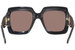 Gucci GG1022S Sunglasses Women's Chain Interlocking GG Logo Necklace Square