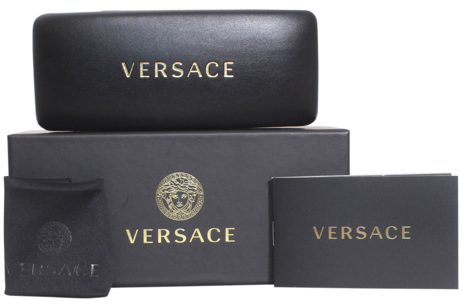 Versace VE1274 Eyeglasses Men's Full Rim Rectangle Optical Frame ...