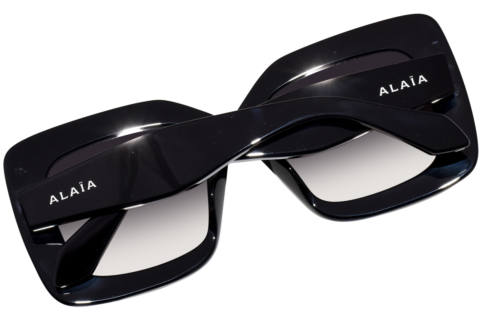 ALAIA アライア スクエア フレム サンクラス AA0065S0 002 Azzedine Alaia AA0065S 002 Sunglasses Women's Black/Grey