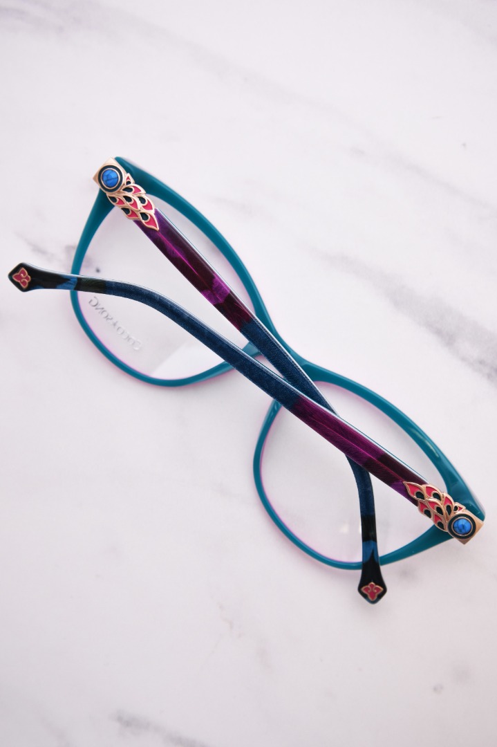 Coco Song Dragon Hearts CV286 C4 Eyeglasses Women's Pink
