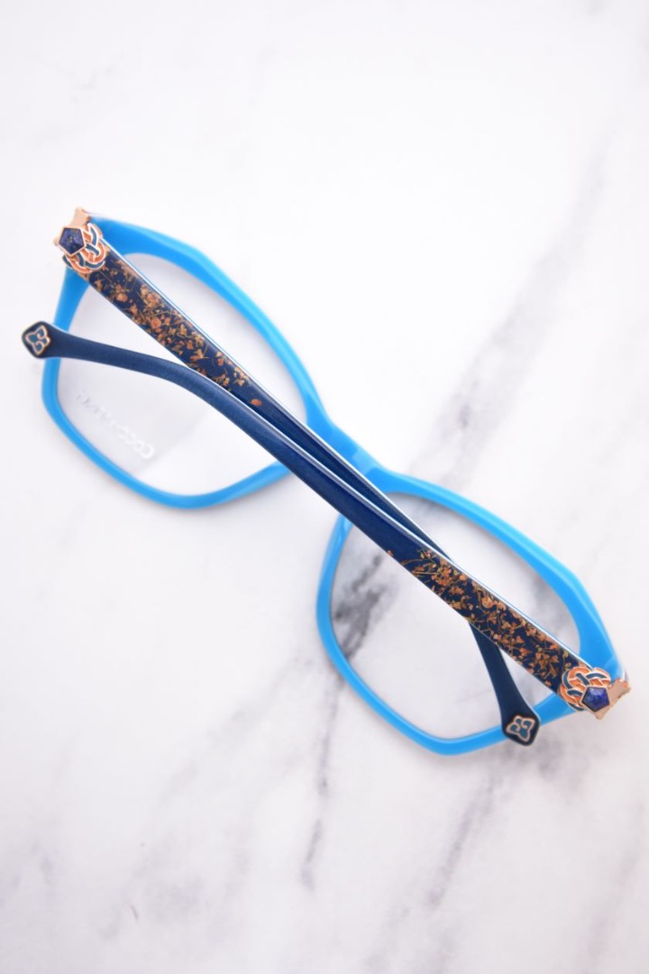 Coco Song Smile-Monkey CV293 C3 Eyeglasses Women's Blue