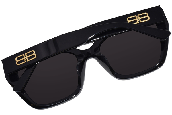 Balenciaga BB0273SA 001 Sunglasses Women's Black/Grey Cat