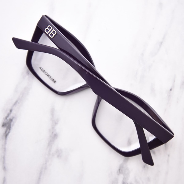 BALENCIAGA キャットアイフレムメカネ BB0342O 007 Balenciaga® BB0342O Cat-Eye Eyeglasses - EuroOptica