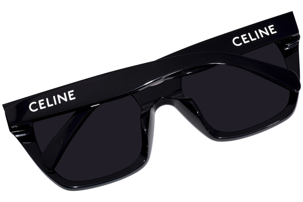 Celine CL40198F 01A Sunglasses Women's Shiny Black/Smoke Celine CL40198F 01A Sunglasses Women's Shiny Black/Smoke