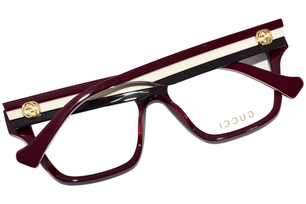 red gucci eyeglasses