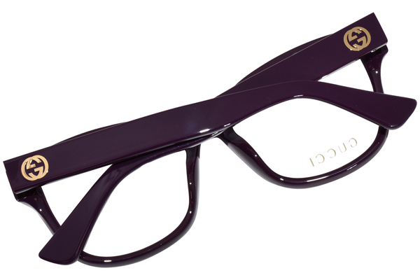Gucci GG1340O 004 Eyeglasses Women's Burgundy Full Rim