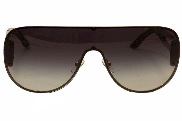 Versace MOD.2166 1252/13 140 3N black/brown gradient women's shield sunglasses 