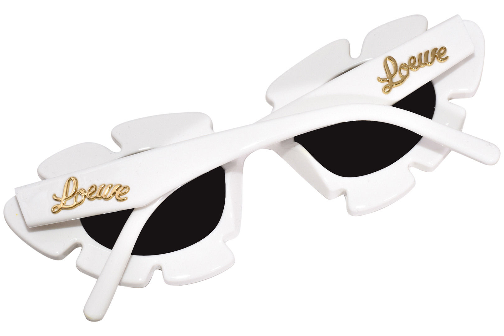 Loewe LW40088U 21E Sunglasses Women's Shiny Solid Ivory
