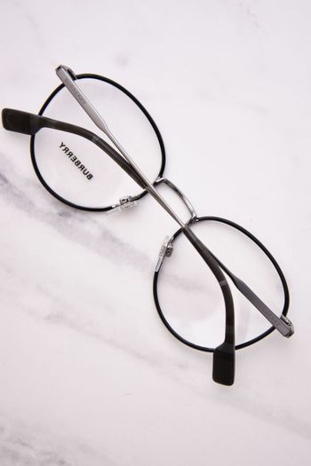 Burberry Hugo BE1373 1005 Eyeglasses Men's Silver/Blue Full