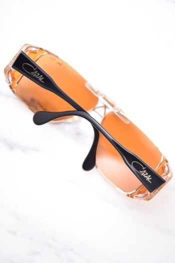 Cazal Legends 955 011 Sunglasses Men's Black/Gold/Green Cazal Legends 955 011 Sunglasses Men's Black/Gold/Green