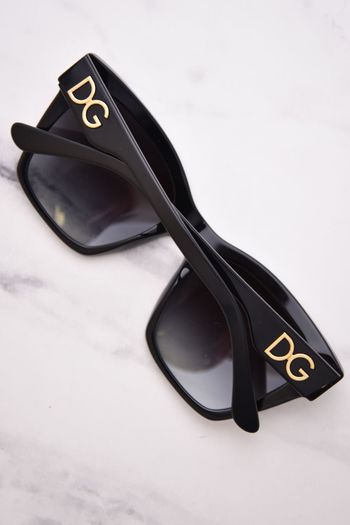Dolce & Gabbana DG4384 33726G Sunglasses Women's Black/Zebra