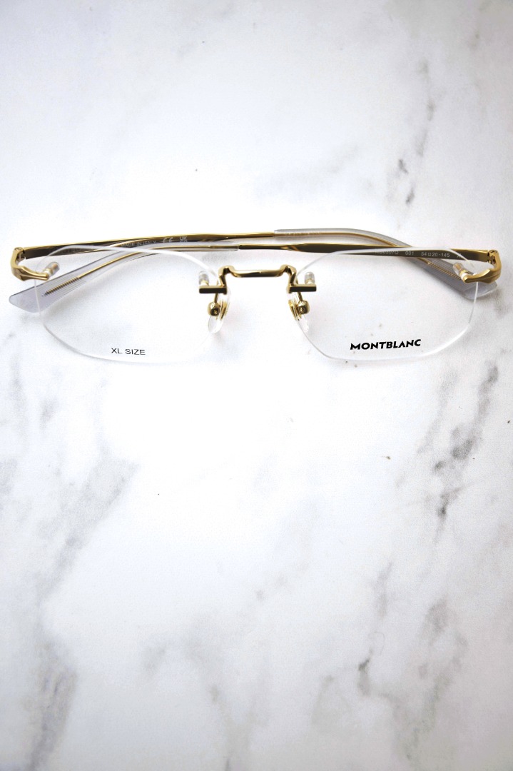 メガネ Montblanc Frame MB0169O 003 Rimless Ultra-Light MONT BLANC MB0169O 003 - KMB133SL55