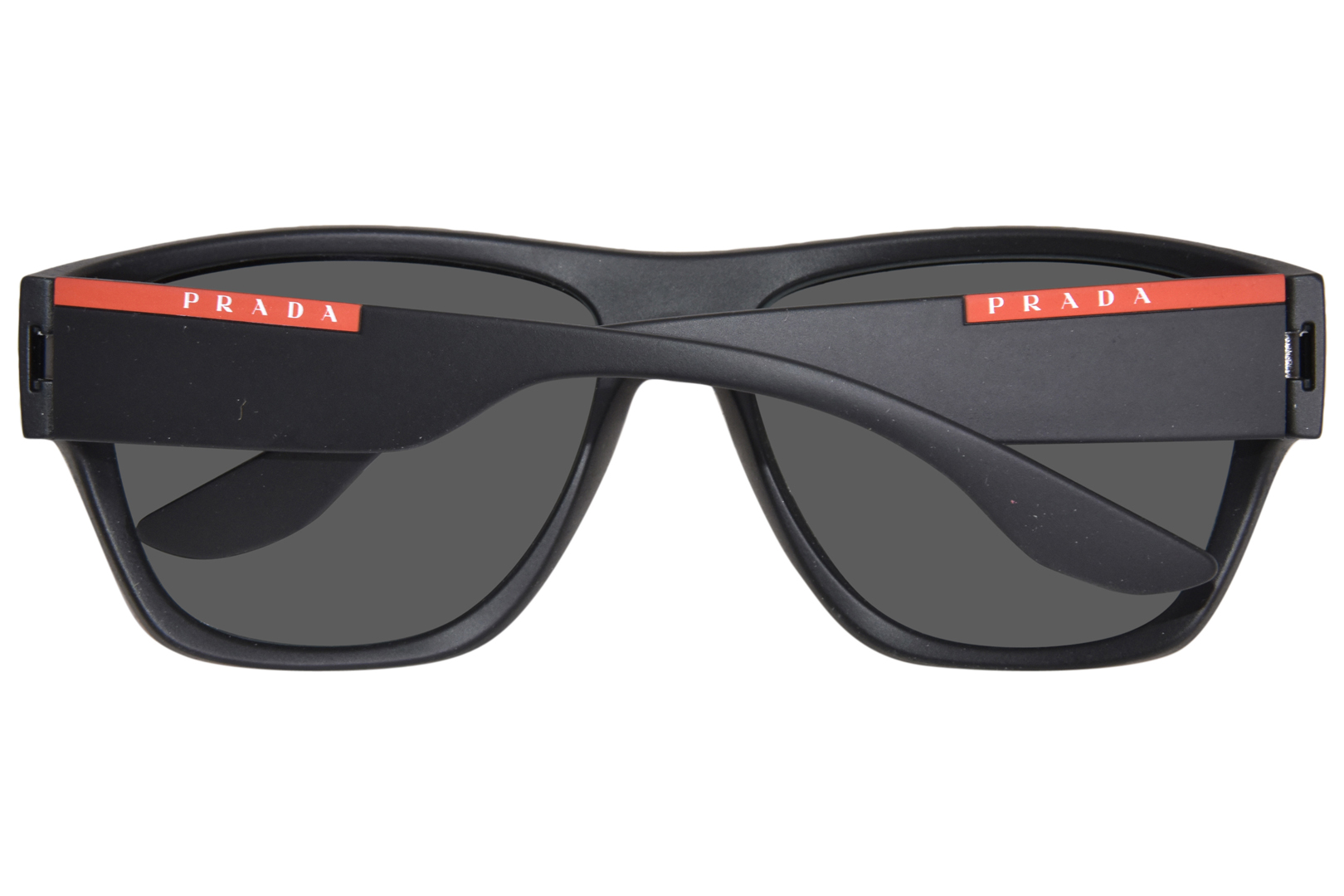 PRADA. サングラス　ヴィンテージ Prada Black Polarised Sunglasses Square Mens Designer SPS