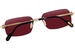 Cartier CT0271S Sunglasses Rectangle Shape