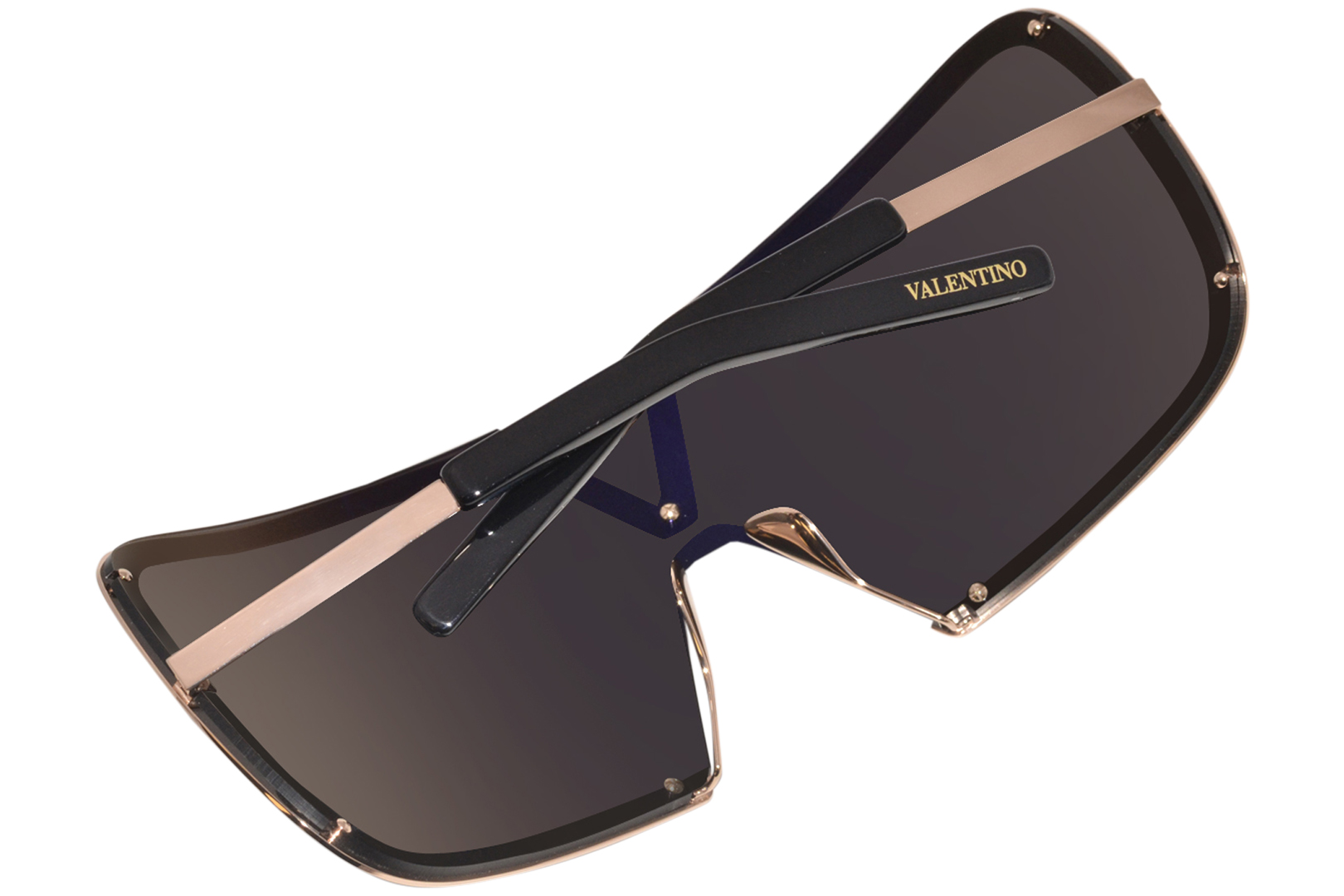 VALENTINO ロマスクシルトフレムサンクラス VLS120D1460 0 Valentino V-Romask VLS-120A Sunglasses Titanium Rose/Black