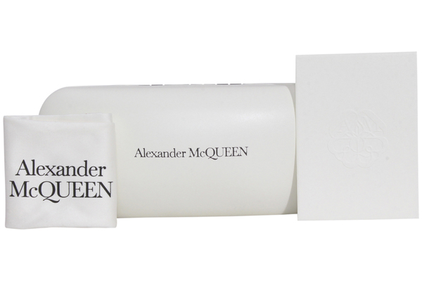 ALEXANDER MCQUEEN 長方形フレムメカネ AM0422O 001 alexander-mcqueen-am0410o-