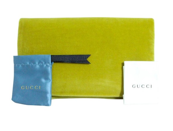 Gucci GG1088S 001 Sunglasses Women's Gold Chain Necklace
