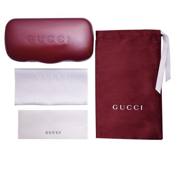 Gucci GG1773S 003 Sunglasses Women's Burgundy/Gold/Brown