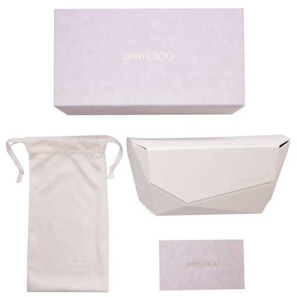JIMMY CHOO キャットアイフレムサンクラス JC5023H 502087 Jimmy Choo JC5023H 502087 Sunglasses Women's Blue/Dark Grey