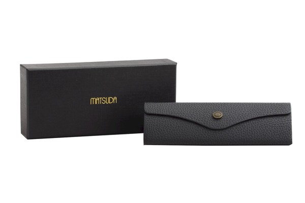 Matsuda M3129 MBX Eyeglasses Men's Matte Black Full Rim