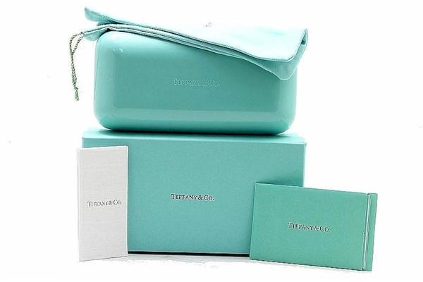 Tiffany & Co Women's 4089B 4089/B 8055/3C Black/Blue Cateye