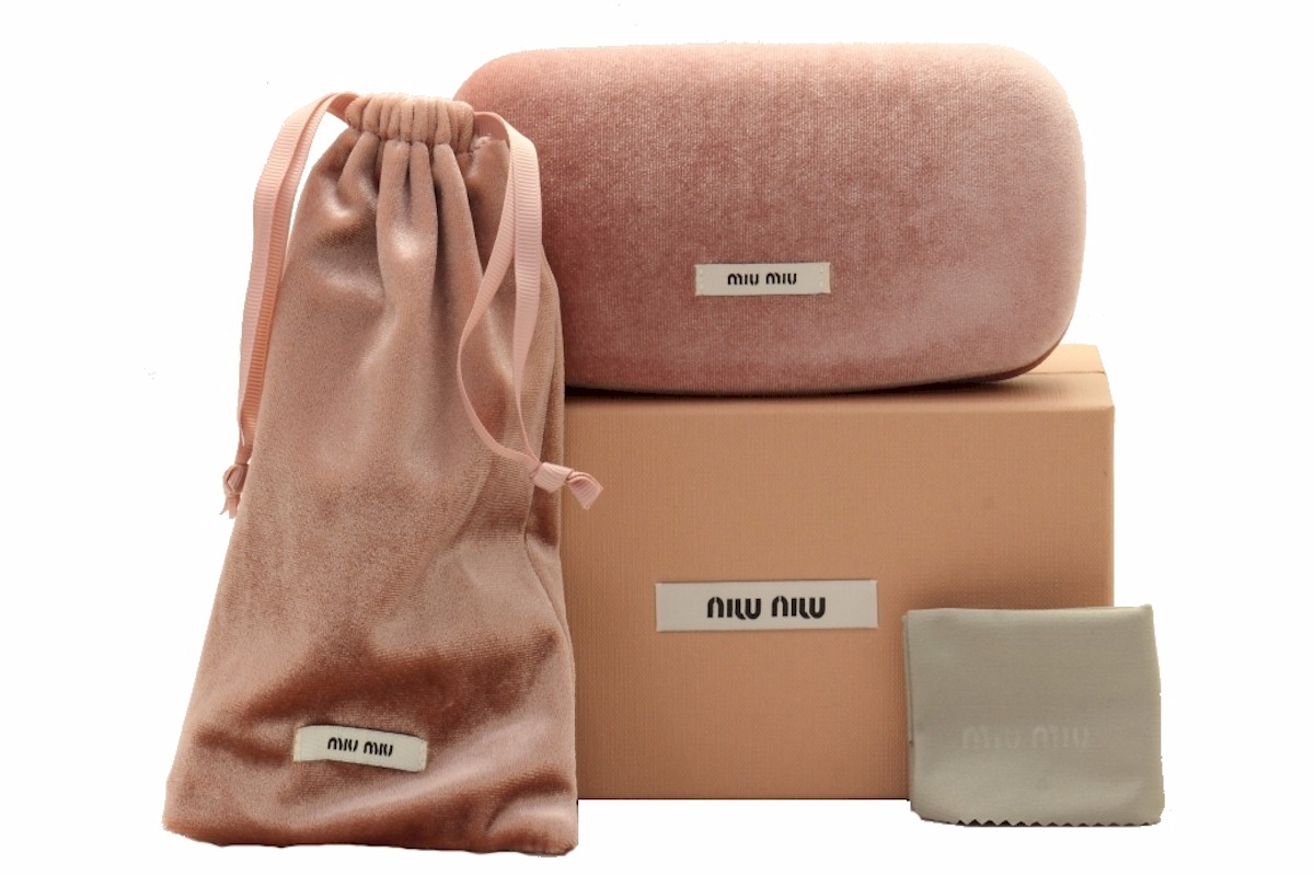 miumiu サングラス　ローズモチーフ　SMU55E-1AM-7B1　ケース有 miumiu サングラスローズモチーフSMU55E-1AM-7B1ケース有