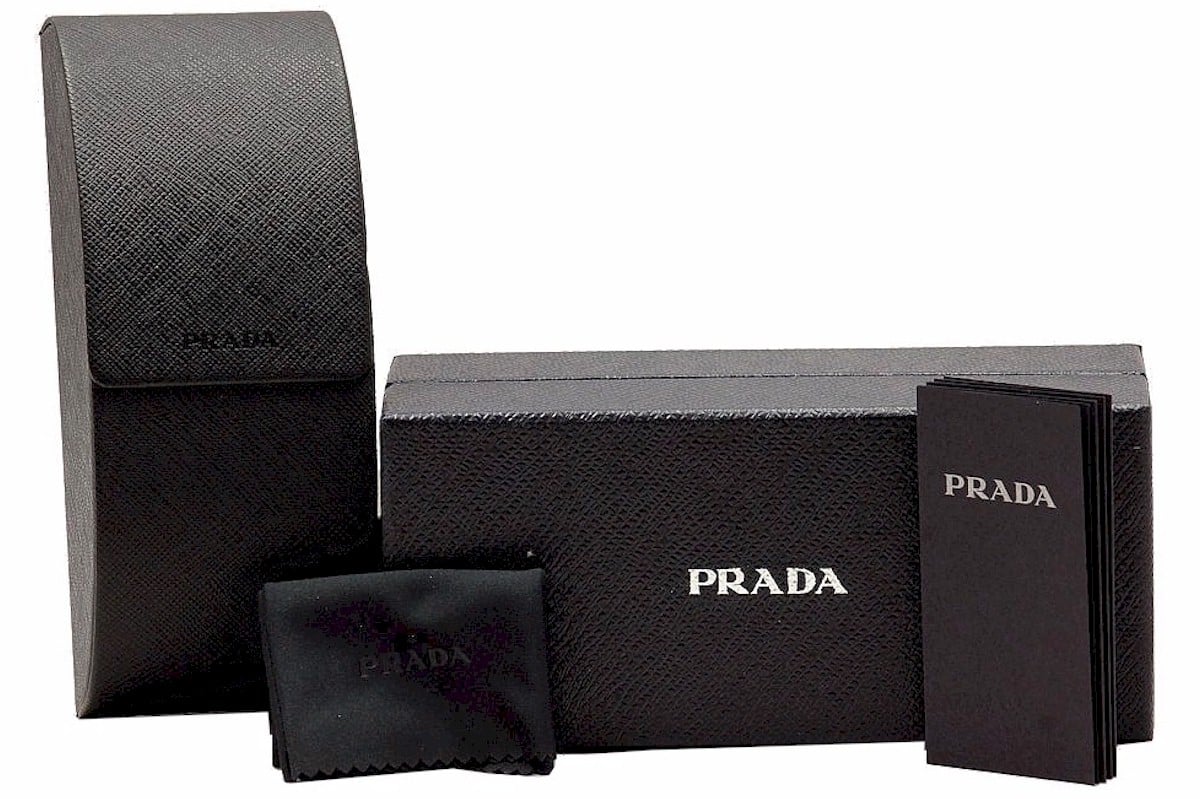 Prada PR-67XS 09G3D0 Sunglasses Women's Beige/White/Lt Brown