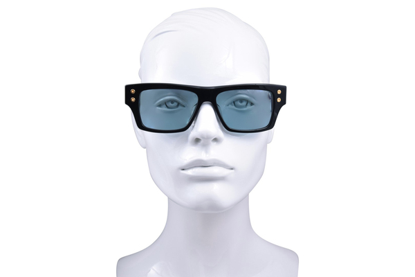 サングラス DITA Woman Sunglasses Black DTS407-A-01 01 Black-Yellow Gold DEMO DITA GRANDMASTER-7 DTS407-A-01 BLACK/GOLD FRAME BLUE
