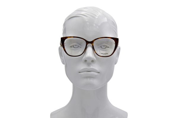 SAINT LAURENT キャットアイフレムメカネ SLM72 004 Saint Laurent™ SL M72 Cat-Eye Eyeglasses | EyeOns.com