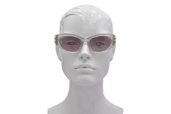 サングラス BALENCIAGA Woman Sunglasses White BB0324SK 011 Balenciaga BB0324SK 011 - White Sunglasses for Woman