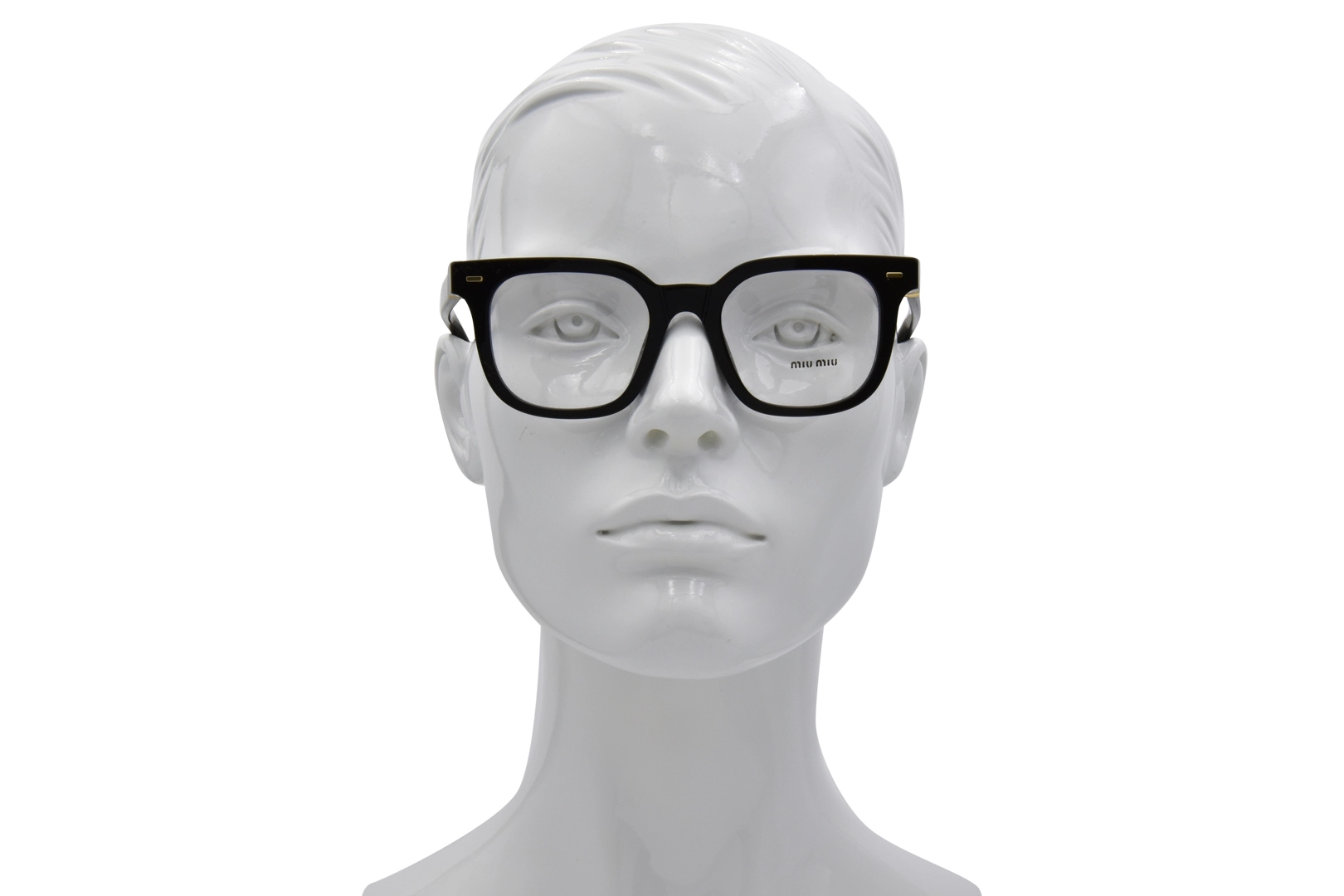 MIU MIU スクエアフレムメカネ MU08XV 19P1O1 Miu Miu MU 08XV 19P1O1 Cork Havana Eyeglasses for Woman