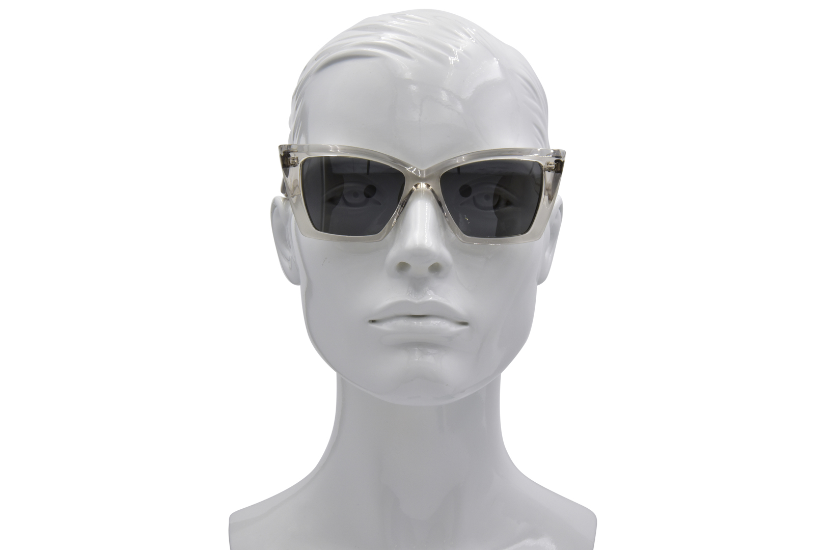 サングラス Sl 657/f Sunglasses - Saint Laurent - Acetate - Beige Saint Laurent SL 657 Women Sunglasses Beige 54mm New