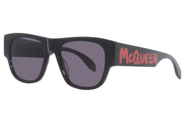 【値下げ】ALEXANDER MCQUEEN サングラス AM0328S Alexander McQueen AM0328S Sunglasses Square Shape | EyeSpecs.com