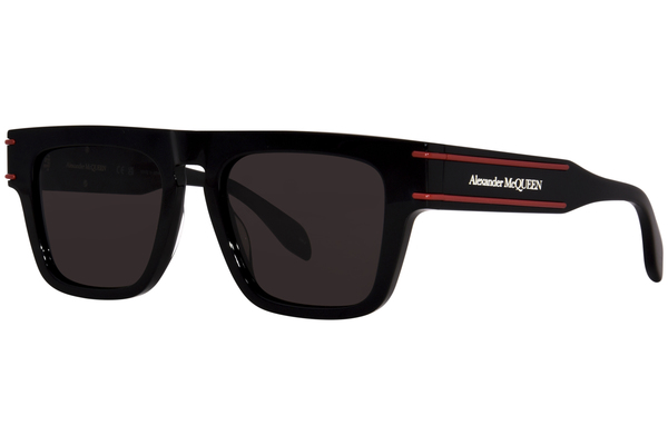 Alexander McQueen AM0397S 003 Sunglasses Men's Black/Grey