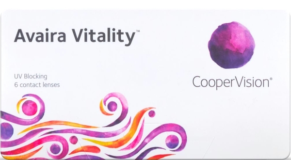  Avaira Vitality Contact Lenses 6 Pack By CooperVision 